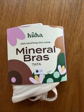 hūha Mineral Bras TATA in Cream - XS - Brand New